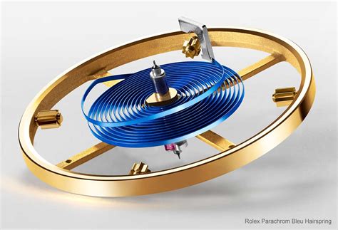 rolex parachrom hairspring|rolex blue hairspring movements.